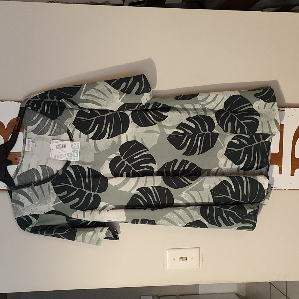 LLR Perfect T, Green 2XL Palm print
